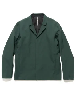 Spere Tech Wool Blazer Deep Juniper