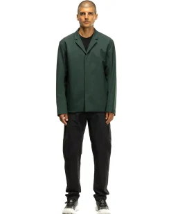 Spere Tech Wool Blazer Deep Juniper