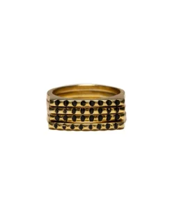 Stackable Ring 14K Gold Plated