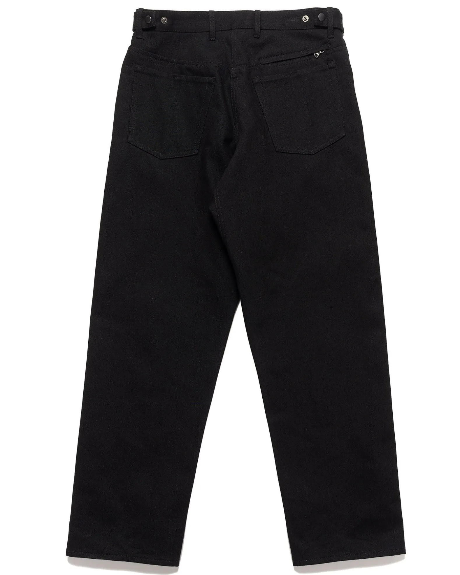 Station Pant-Suvin Cotton Denim Black