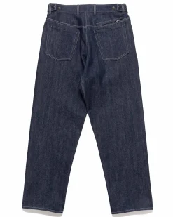 Station Pant-Suvin Cotton Denim Indigo