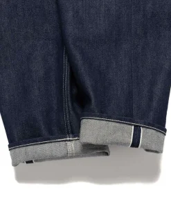 Station Pant-Suvin Cotton Denim Indigo