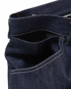 Station Pant-Suvin Cotton Denim Indigo