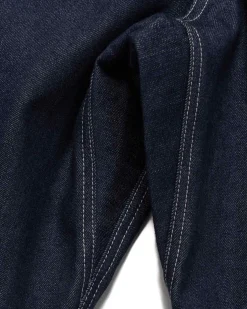 Station Pant-Suvin Cotton Denim Indigo