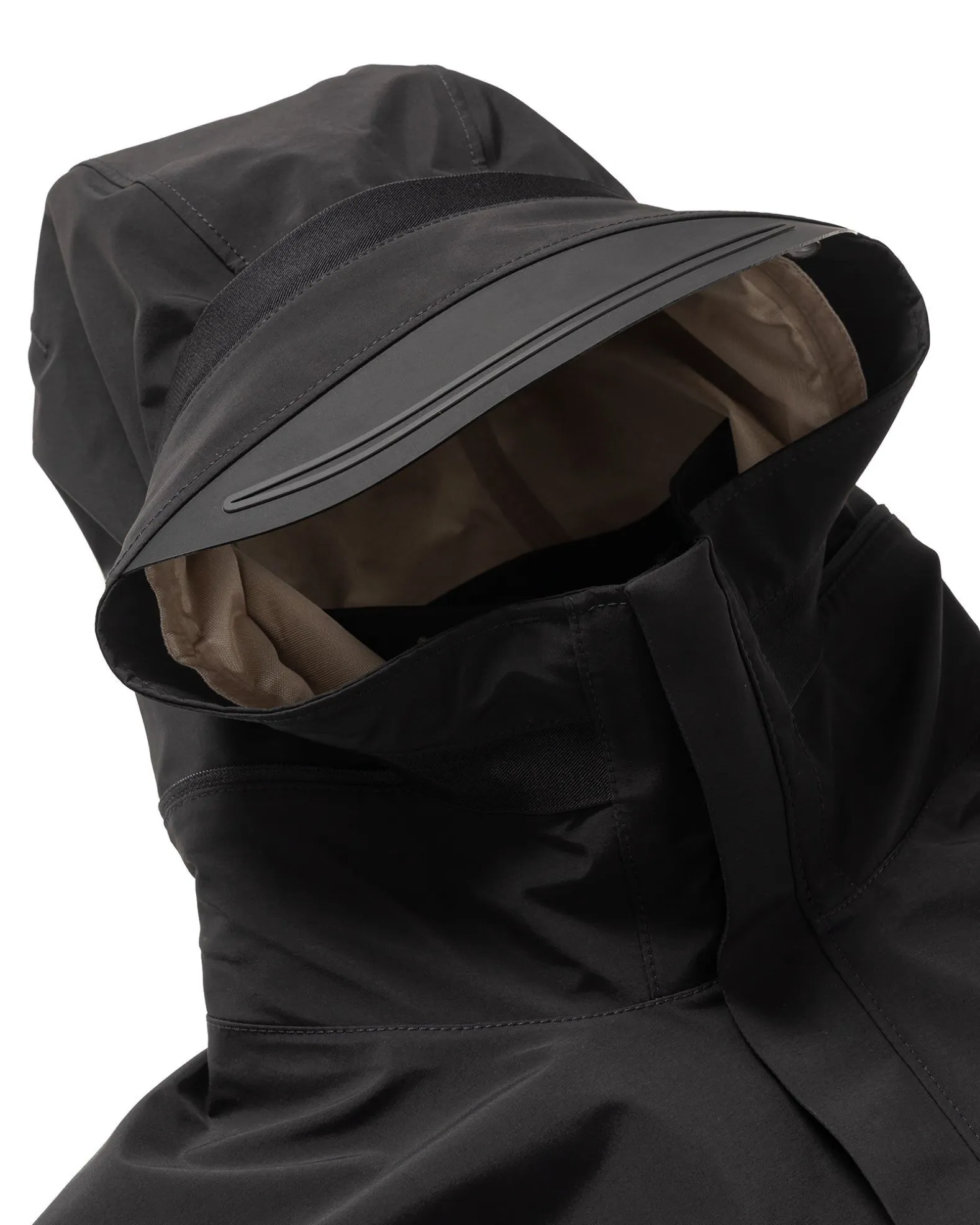 Stellina 3L Nylon Shell Jacket Black