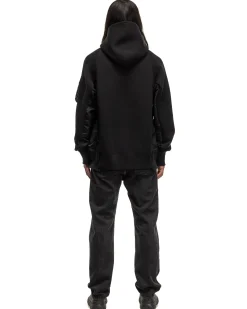 Straight Denim Pants Black