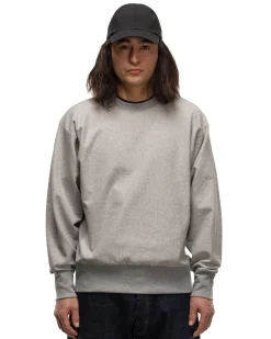 Stretch Crew Pullover Fether Grey