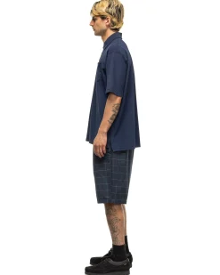 Sunset Short Cl Windowpane Navy