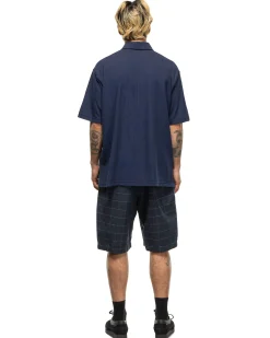 Sunset Short Cl Windowpane Navy