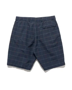 Sunset Short Cl Windowpane Navy