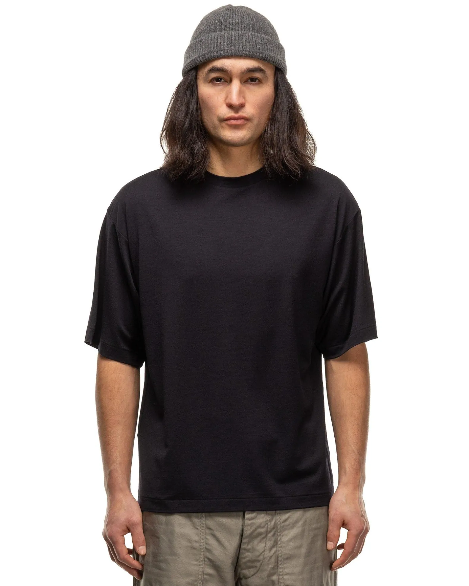 Super Soft Merino Tenjiku Halfsleeve Tee Navy