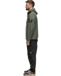 Supima® Cotton Twill Stretch-Tc Regular Fit Cargo Pants Black