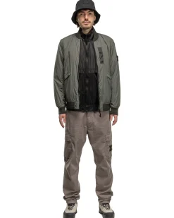 Supima® Cotton Twill Stretch-Tc Regular Fit Cargo Pants Dove Grey