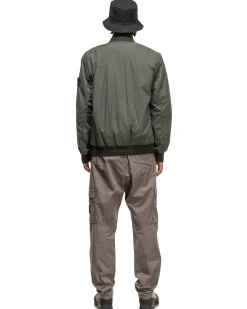 Supima® Cotton Twill Stretch-Tc Regular Fit Cargo Pants Dove Grey