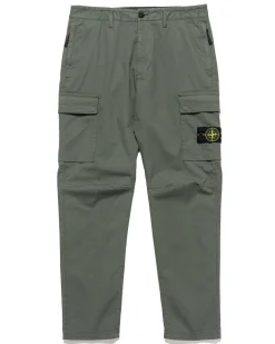 Supima® Cotton Twill Stretch-Tc Regular Fit Cargo Pants Musk