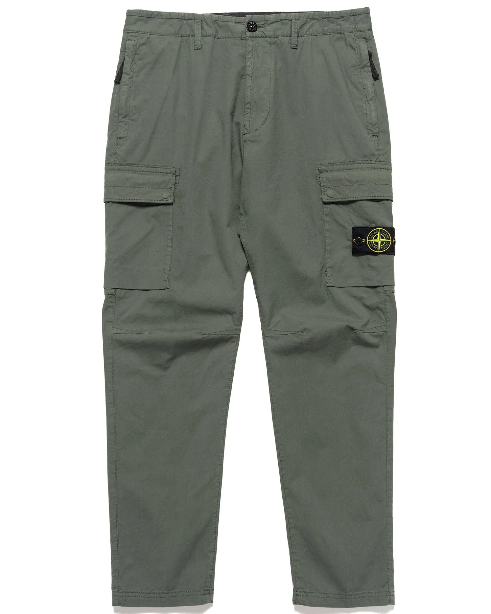Supima® Cotton Twill Stretch-Tc Regular Fit Cargo Pants Musk