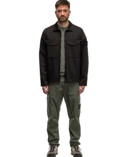Supima® Cotton Twill Stretch-Tc Regular Fit Cargo Pants Musk