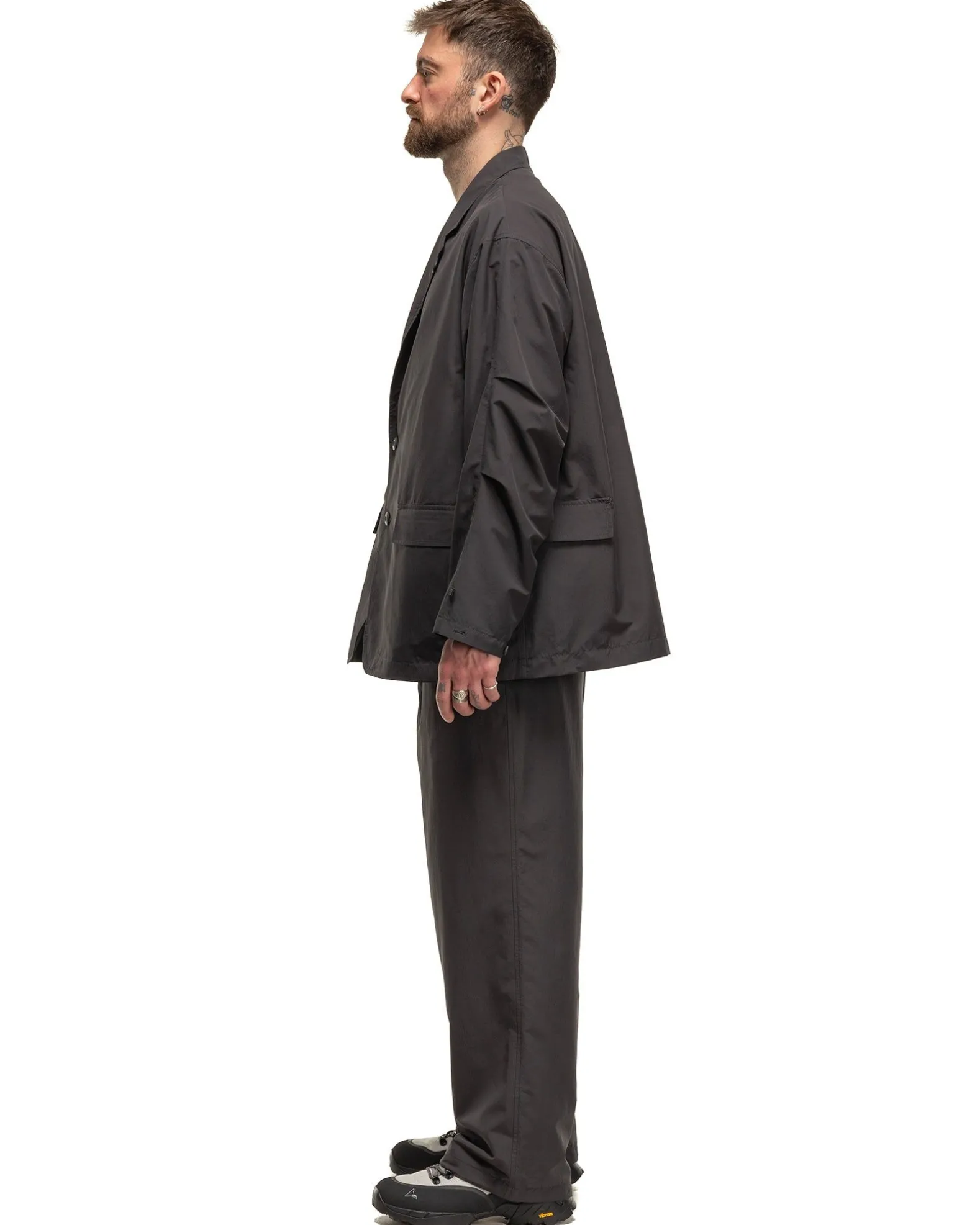 Tech Easy Trousers Twill Charcoal