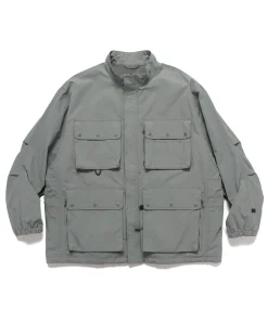 Tech Parachute Jacket Grey