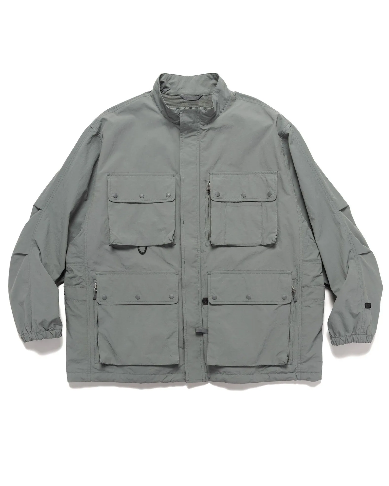 Tech Parachute Jacket Grey
