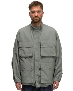 Tech Parachute Jacket Grey