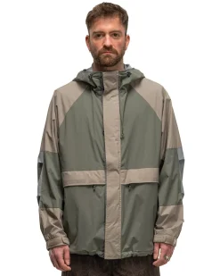 Tech Storm Mountain Jacket Sage X Beige X Grey