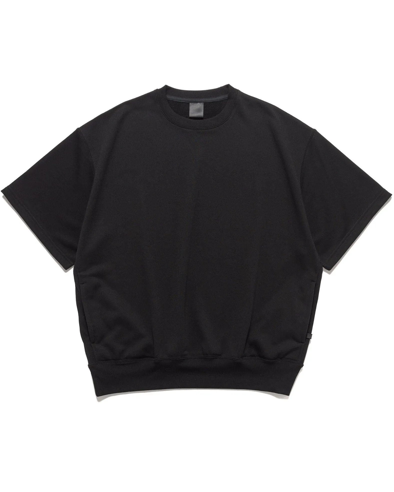 Tech Sweat Crew S/S Black