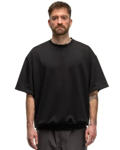 Tech Sweat Crew S/S Black