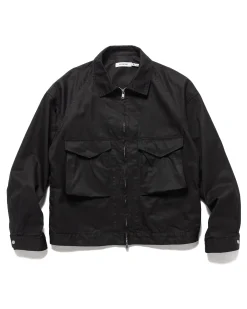 Trooper Short Jacket Cotton Gabardine Black