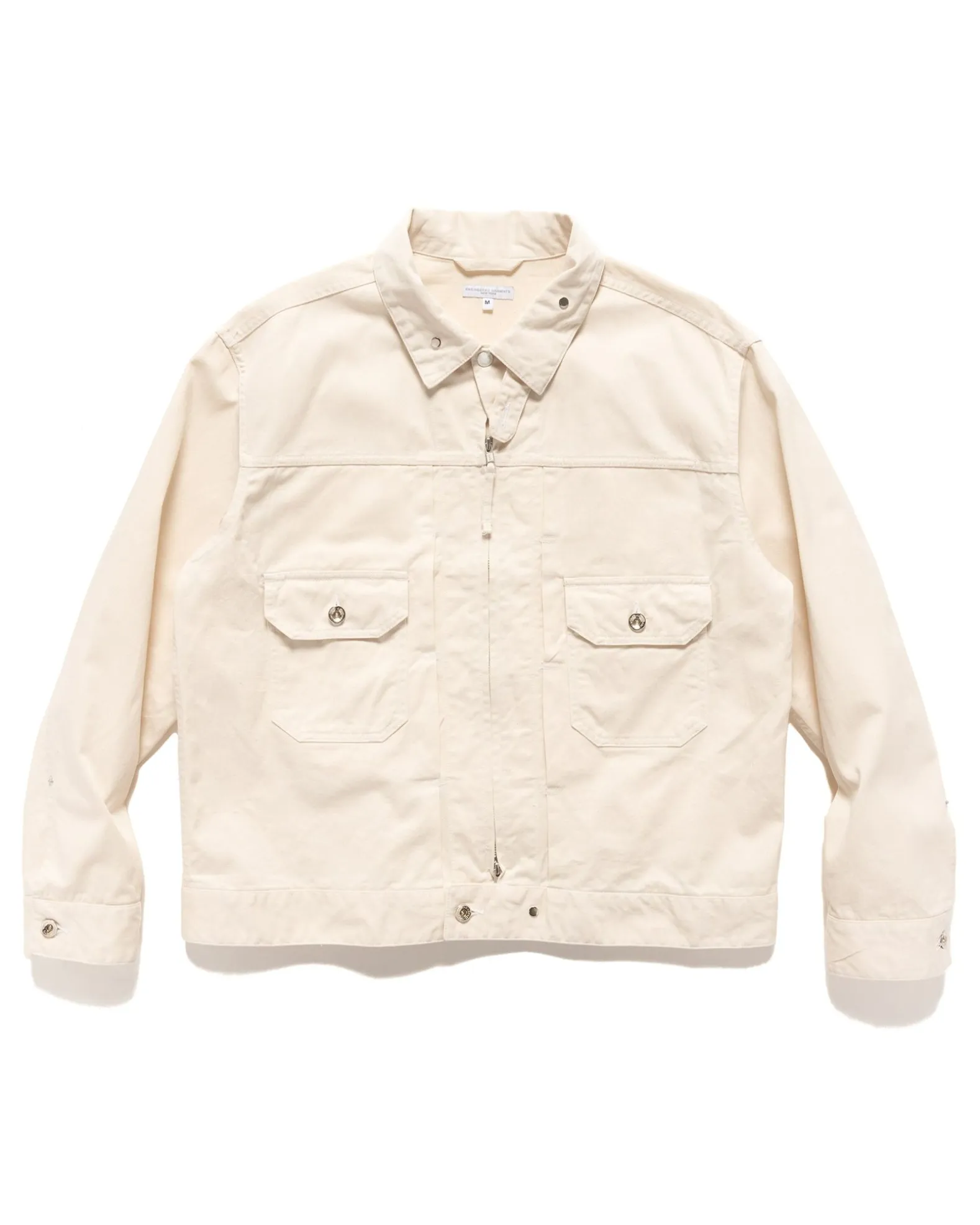 Trucker Jacket Chino Twill Natural