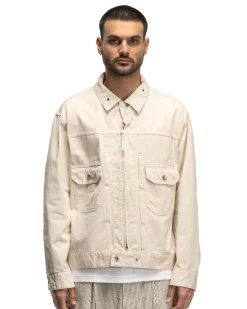 Trucker Jacket Chino Twill Natural