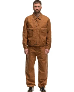 Trucker Jacket 12Oz Duck Canvas Brown