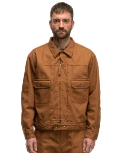 Trucker Jacket 12Oz Duck Canvas Brown