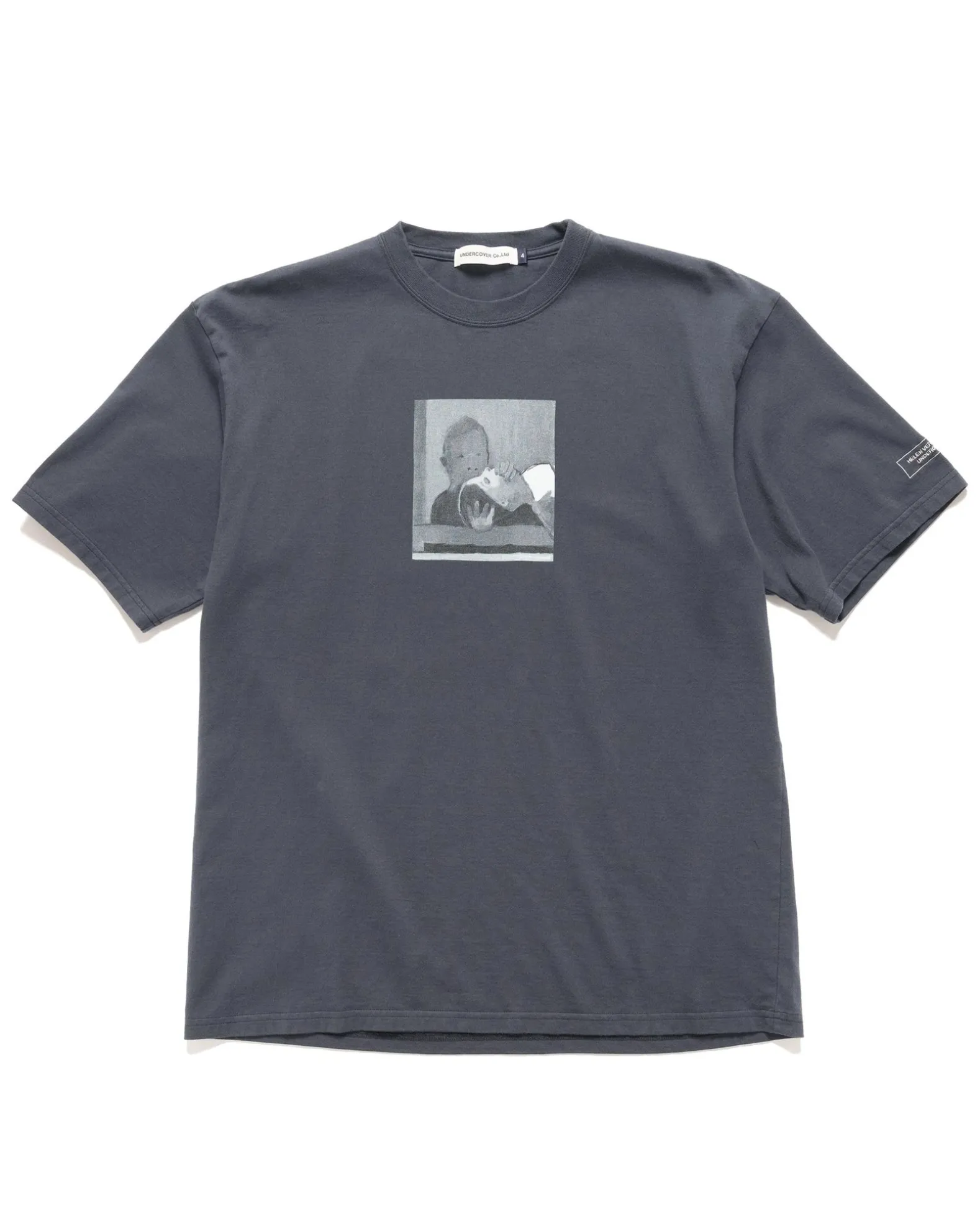 Uc1D3813 T-Shirt Blue Grey