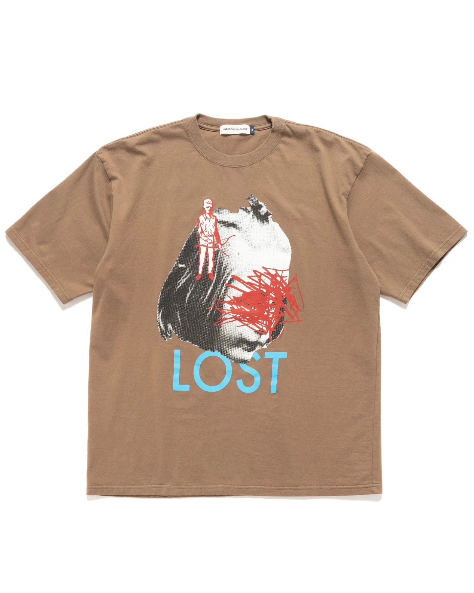 Uc1D3805 T-Shirt Grey Beige