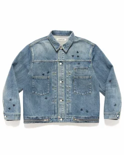 Up1D4203 Blouson Light Blue Indigo