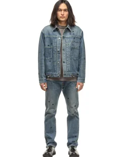 Up1D4203 Blouson Light Blue Indigo