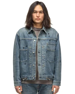 Up1D4203 Blouson Light Blue Indigo