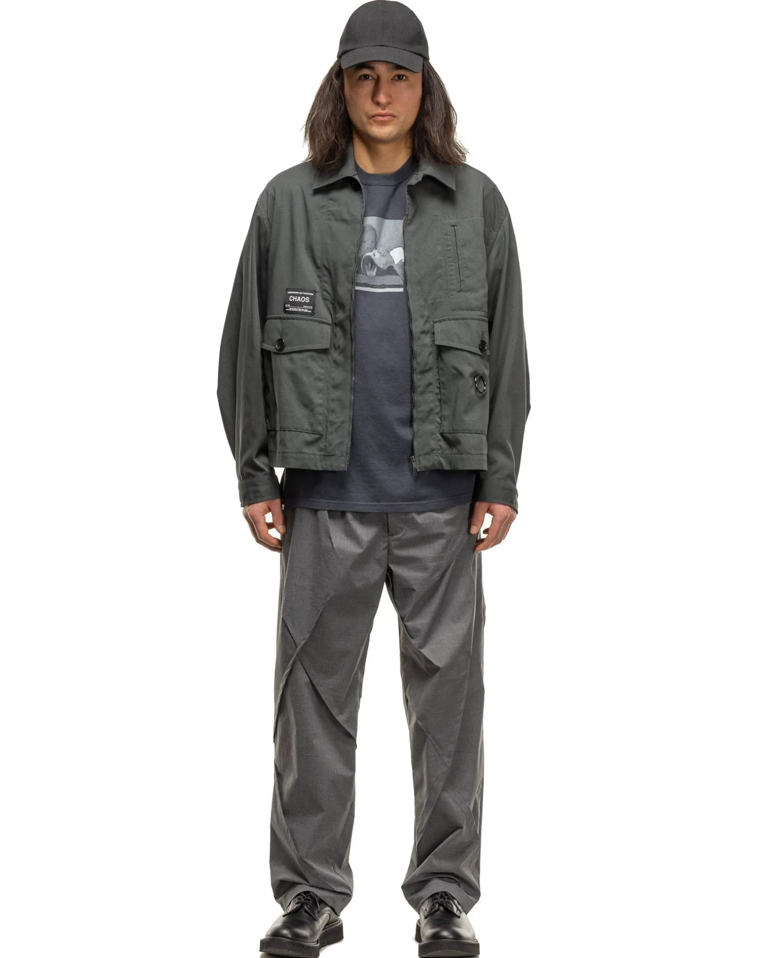 Up1D4509 Pants Grey