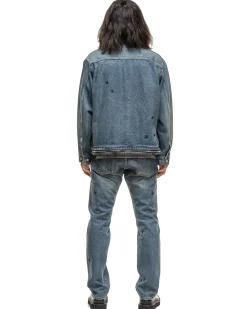 Up1D4503 Pants Light Blue Indigo