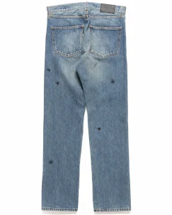 Up1D4503 Pants Light Blue Indigo