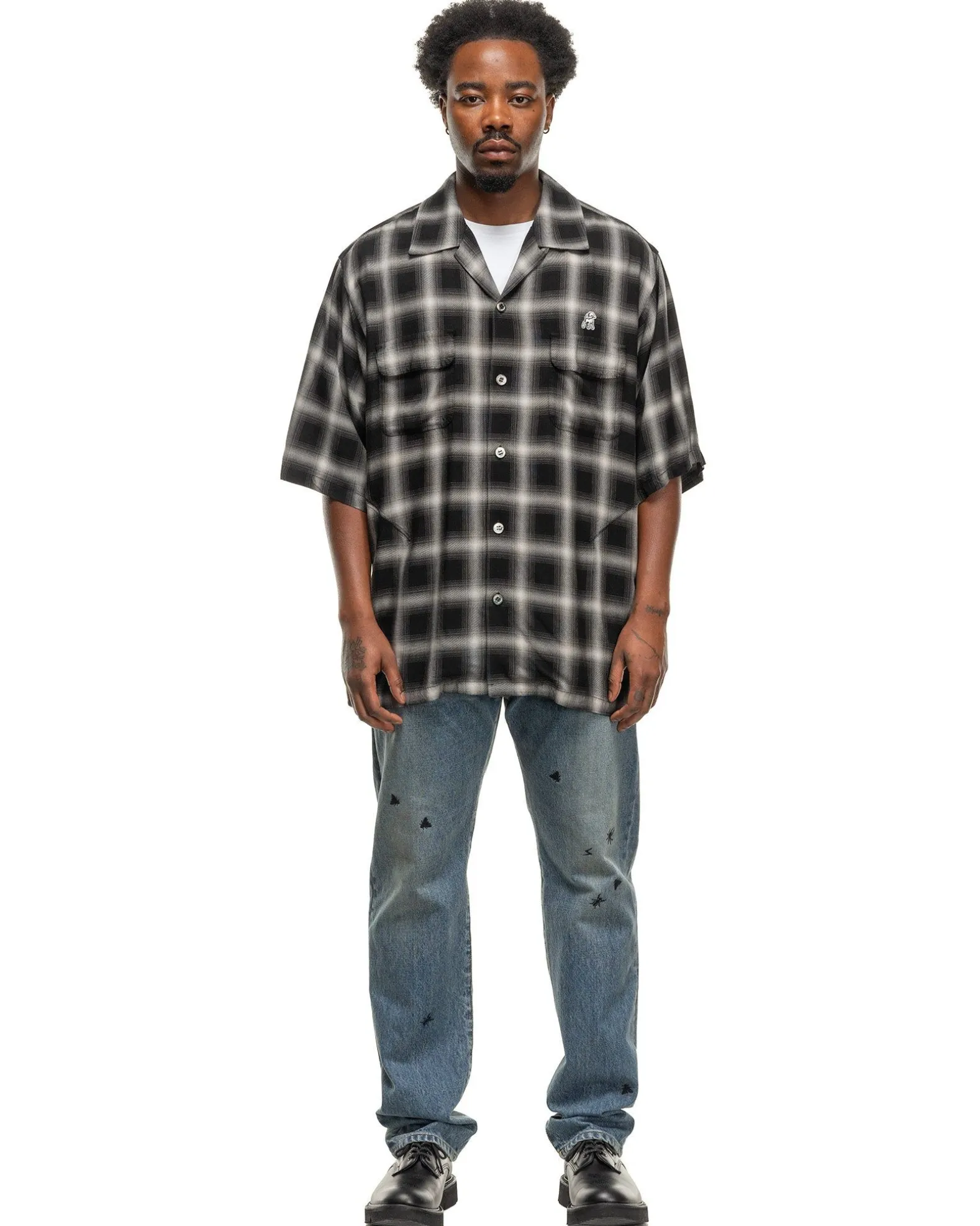 Us1D4491 Shirt Black Ck