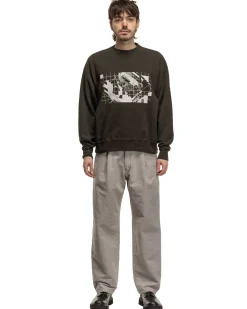 Washed Dimensions Crew Neck Black