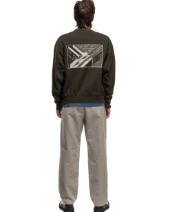Washed Dimensions Crew Neck Black