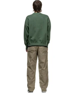 Washed Vs 8B Crew Neck Green