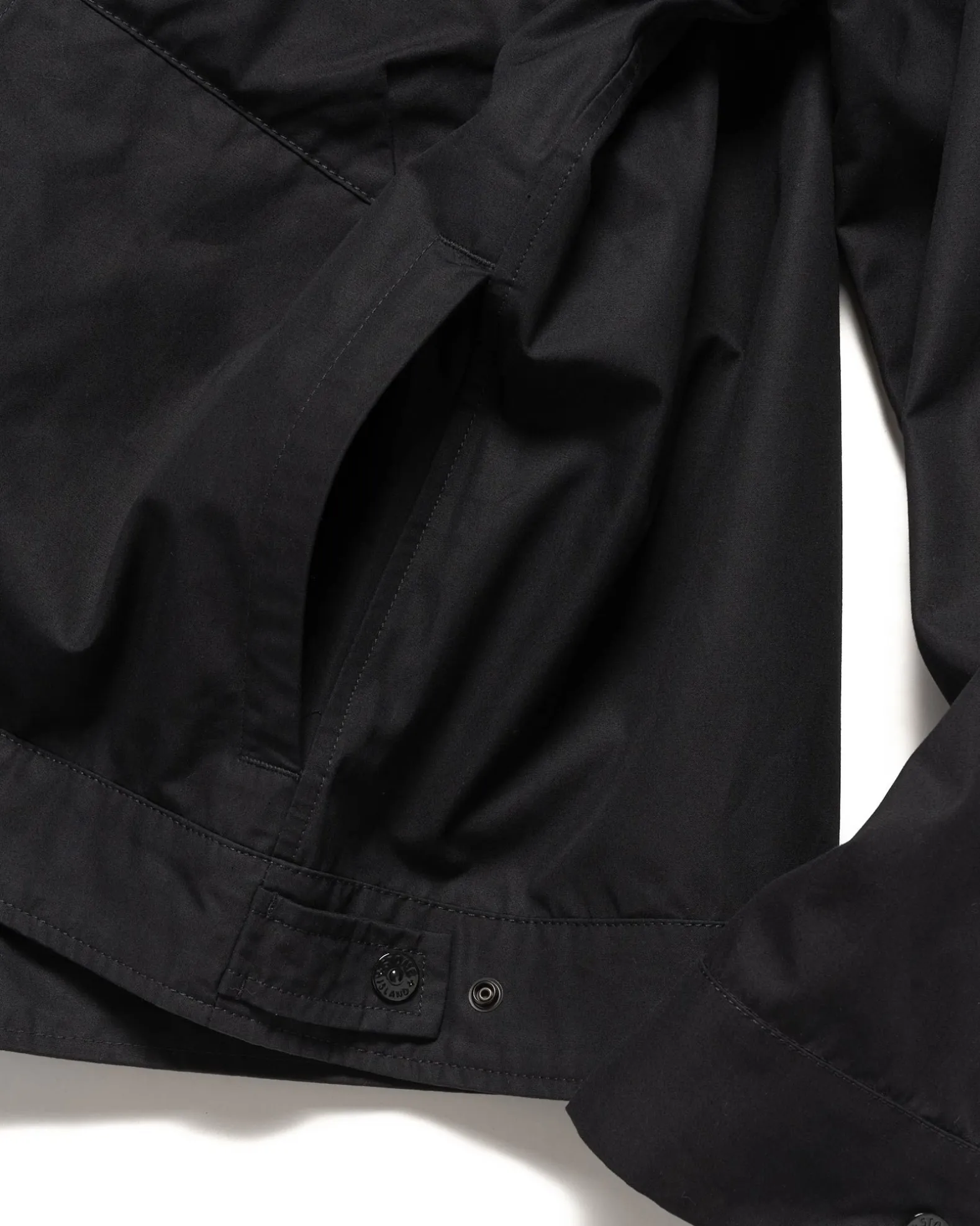Weatherproof Cotton Canvas Ghost Piece Field Jacket Black