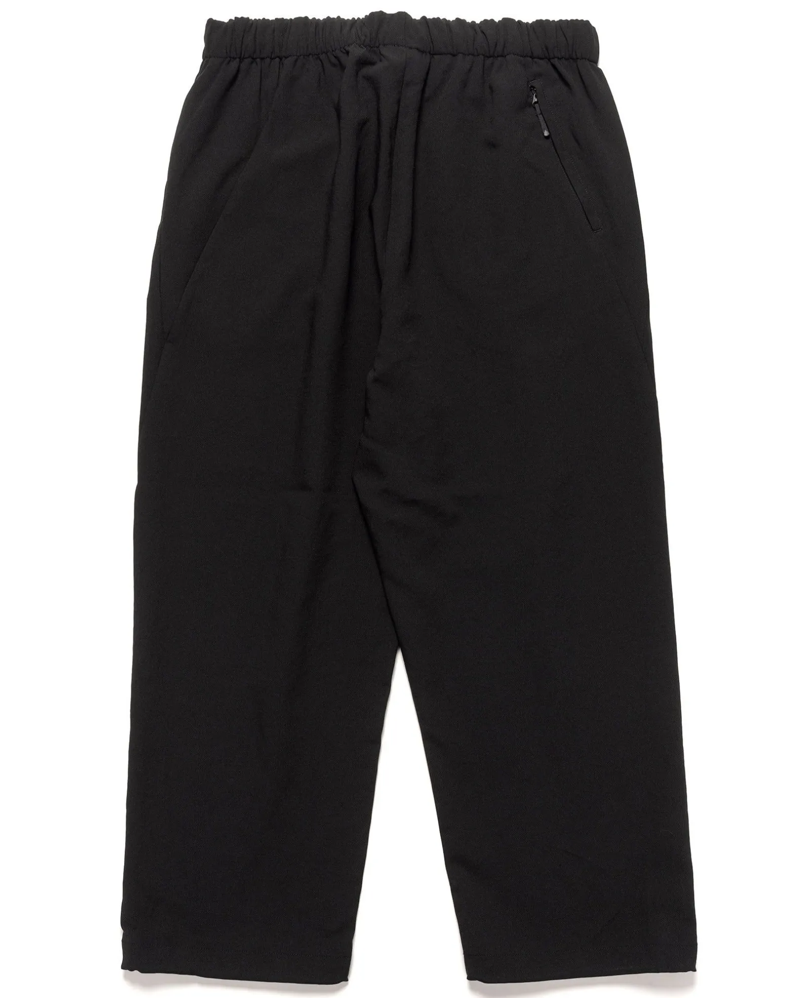 Wide Ankle Easy Pants Black