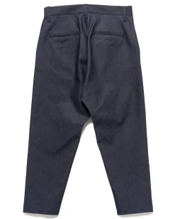 Wide Cropped Pants Indigo