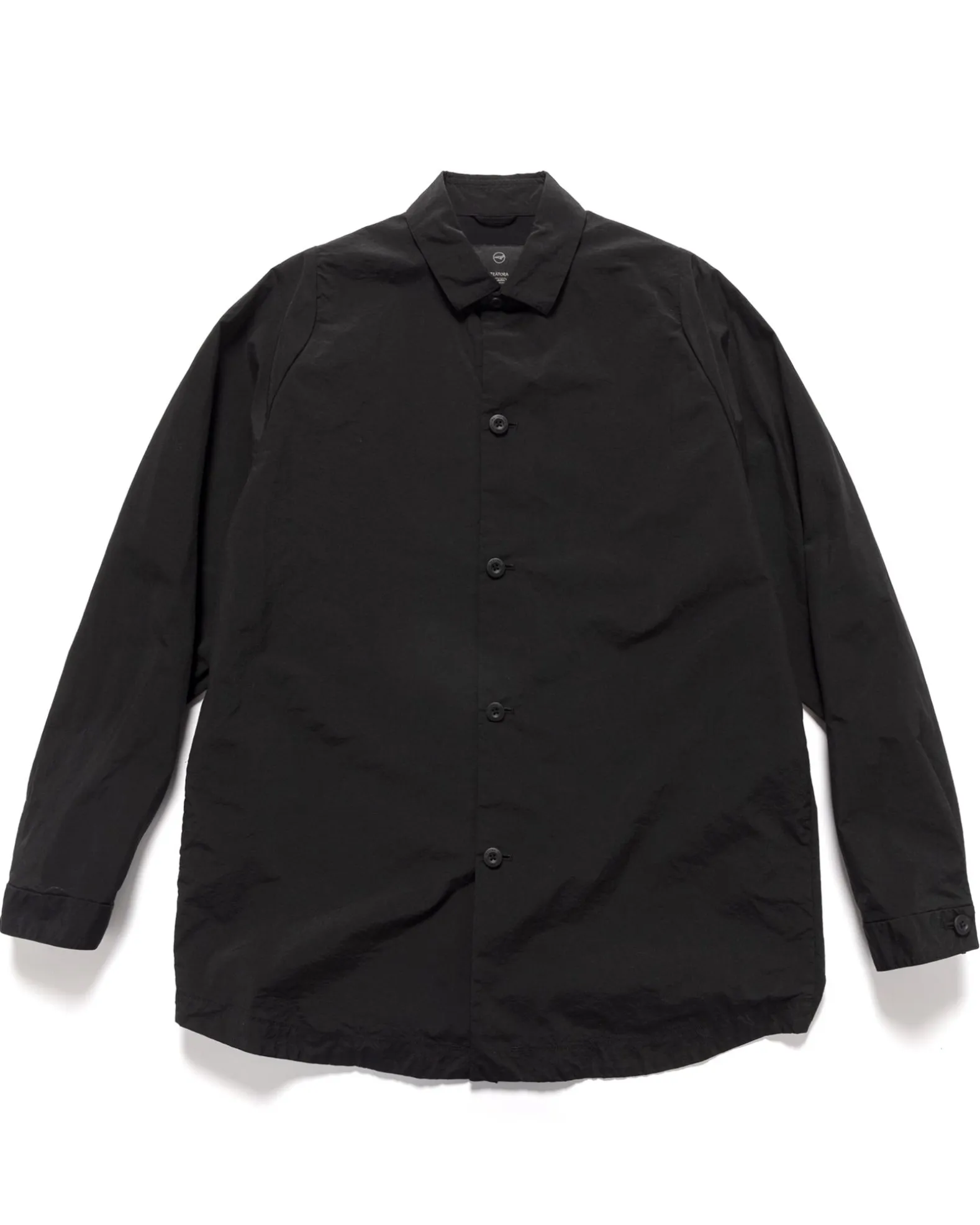 Wide Shirt Packable Black