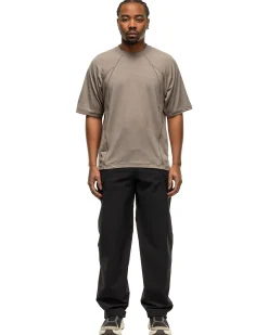 Wool T-Shirt Grey Beige